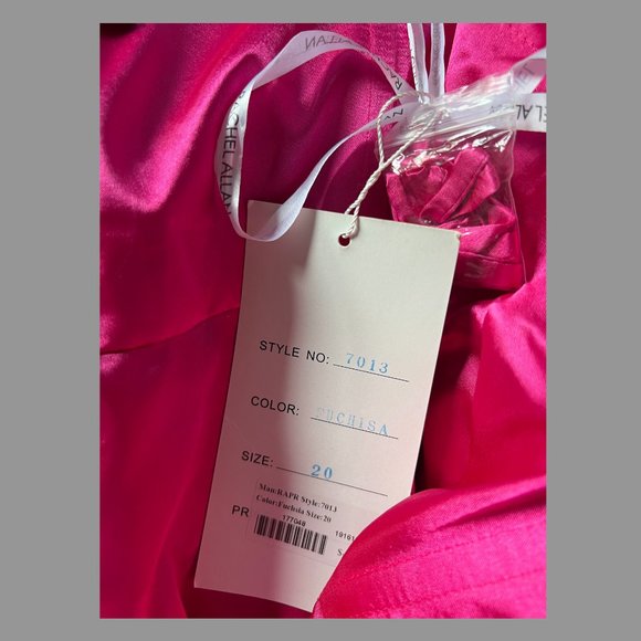 NWT RACHEL ALLAN 7013 DRESS (Prom/Pageant/Formal) - Picture 5 of 7